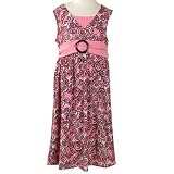 Girls Spring Clothes PINK SWIRL Dress BONNIE JEAN Boutique Girl 7-16