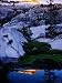 Boulder Creek Basin, Trinity Alps, California Photographic Poster Print by John Elk III, 12x16