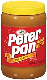 Peter Pan Creamy Peanut Butter, 40-Ounce Jars (Pack of 3)