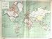 Map Canada 1915 World Atlas Africa Australia America