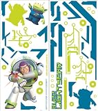 Blue Mountain Wallcoverings DMM2544 Disney Toy Story Glow in Dark Mini Wall Mural