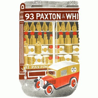 Cheesemonger by Eric Ravilious