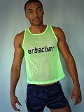 Erbacher Netz-Shirt - 70-er Retro-Style - Neonfarbe - 