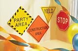 7 Traffic Signs Party Supplies