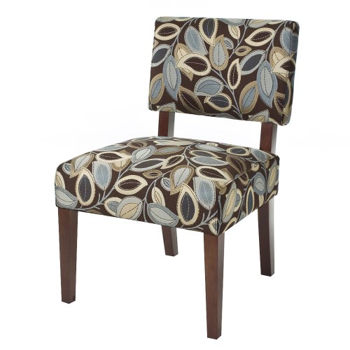 Mitchell Armless Chair - Leaves