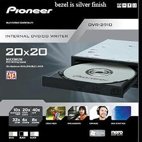 Internal DVD cd Writer Silver by Pioneer