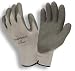 Latex Palm Coated String Knit Gloves Gray