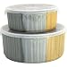 Gold Dust Casserole Dish Set of 2