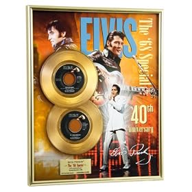 Elvis Presley 40th Anniversary of the '68 Special framed gold record by ICON Collectibles