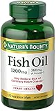 Nature's Bounty Fish Oil 1200 Omega-3 & Omega-6, 120 Softgels