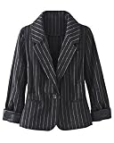 Spiegel Signature Pinstripe Suiting: Girlfriend Blazer