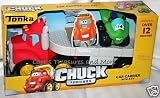 Tonka Chuck & Friends Red Car Carrier w/ATV