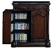 Baymont Media Cabinet With Storage Doors, 36Hx32W, PLYMTH BRW MHGN