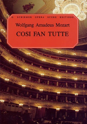 by ruth and thomas martin cosi fan tutte vocal score in italian and english sheet music
