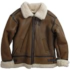 Alpha Industries B-3 Sherpa, Brown Size L