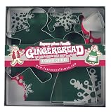 Fox Run Gingerbread Family Cookie Cutter Set