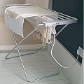 ELECTRIC HEATED FOLDING AIRER CLOTHES HORSE DRYER