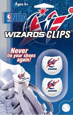 NBA Washington Wizards White Lace Clips