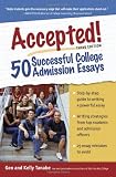51o6d%2Bk8BVL. SL160  Accepted! 50 Successful College Admission Essays
