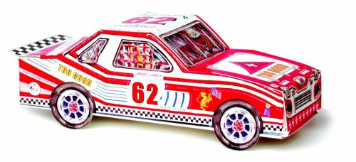 Too Good Gourmet Storybook Collection Chocolate Cookies, 4Ounce Race Car Shaped Gift  Boxes (Pack of 4)
