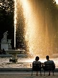 Tuileries Garden Fountain, Paris, France Photographic Poster Print by David Barnes, 30x40