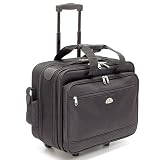 Samsonite Business Cases Smart Strap Rolling Laptop Bag Black