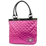 NHL Montreal Canadiens Pink Quilted Tote
