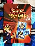 Yu-Gi-Oh 2 Piece Bath Set (Bath Towel & Washcloth)