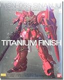 Gundam MSN-06S Sinanju Ver Ka Titanium Finish MG 1/100 Scale