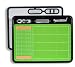Sports Write - Coach's Football Play Board