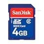 SanDisk 4GB SDHC Memory Card