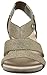 Anne Klein Sport Women's Cuinn Wedge Sandal,Black/Black,10 M US