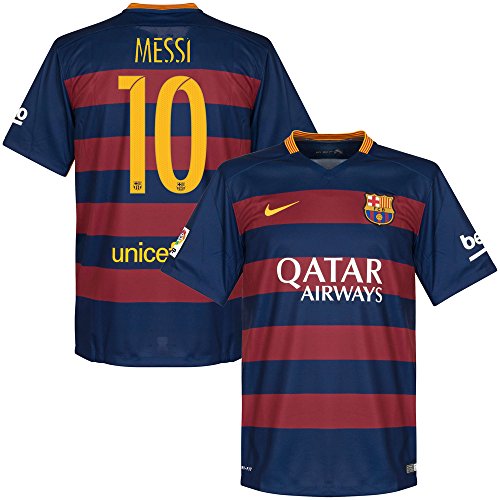 Barcelona Home Messi Jersey 2015 / 2016 (Official Printing)