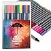 Jx Hornet NMK-01 Art Colored Fineliner Sketch Drawing Pen, Drawing & Art Supplies Fine Point Pen,ink Width 0.4mm, Pack of 24 Assorted Colors (24)