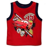 Pixar Cars Lightning McQueen Sleeveless Toddler Tee