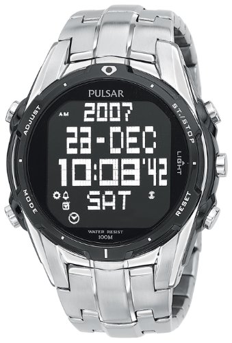 Men’s Pulsar® Digital World Time Chronograph Watch