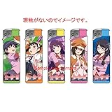 ★新発売★パチンコ 化物語 メタリック電子ライター5本組