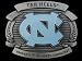 University of North Carolina Tar Heels Large Size Buckle Belt Buckle