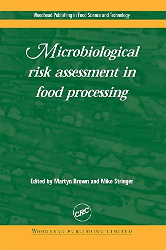 microbiological risk assessment in food processing woodhead publishing series in food science technology and