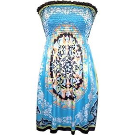 Smocked Satin Scarf Top Mini Dress Junior Plus Size