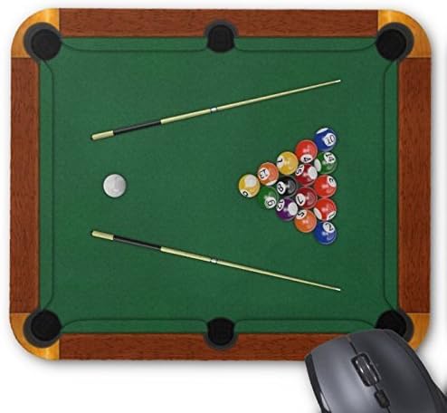 Personalized Billiards Mouse Pad Mousepad Support For Wireless Mouse Optical Mouse Durable Office Accessory And Gift