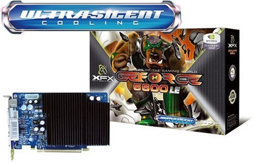 Pine XFX GF 6600LE 256MB DDR PCI-Express Grafikkarte, Retail