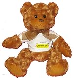You're Only Alive Because My Canaan Dog Thinks You're Cute! Plush Teddy Bear with WHITE T-Shirt