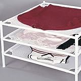 Sweater Air Dryer Clothes Rack Extra Large Stackable SET of 3 (27sq x 5H ea) by Whitney Design
