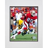 Photo File San Francisco 49ers Jerry Rice Matted Photo