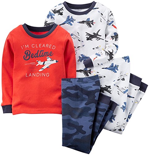 Carter's Baby Boys' 4 Piece PJ Set (Baby)