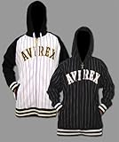 Avirex - Avirex "King Pin" Mens Zip Up Hoody, Black or White