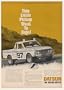 1969 Datsun Pickup Truck Mexican 1000 Baja Print Ad (43898)