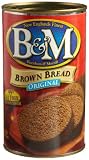 B&M Brown Bread Original, 16 Ounce Cans (Pack of 12)
