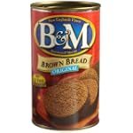 B&M Brown Bread Original, 16 Ounce Cans (Pack of 12)